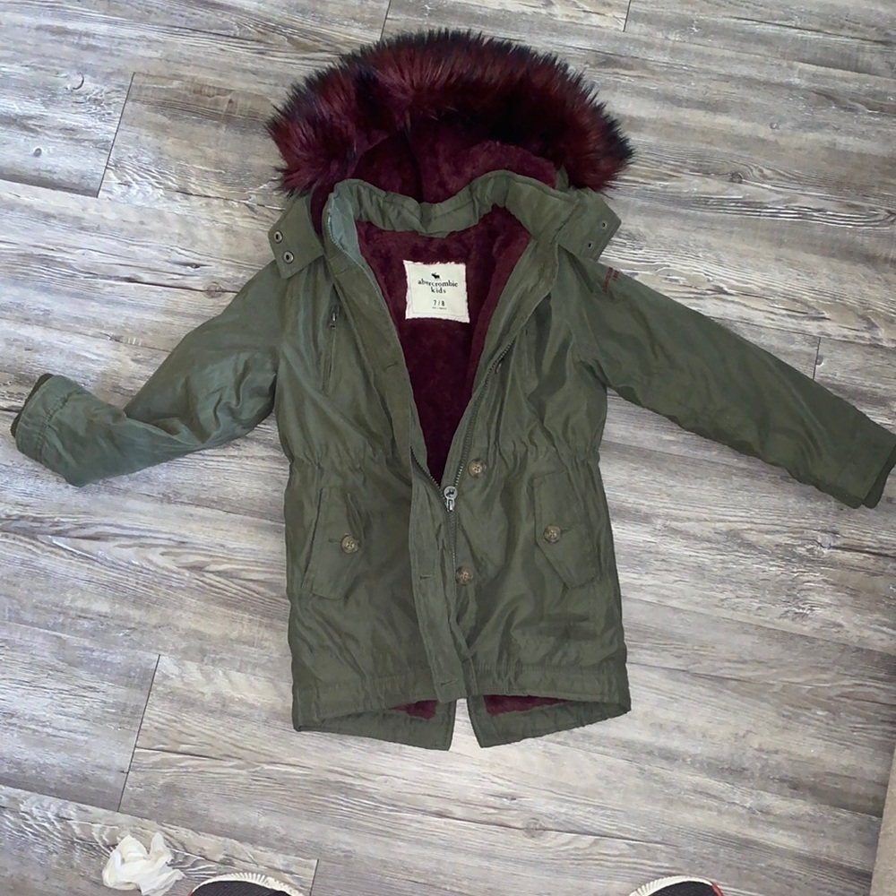 Kids Abercrombie jacket size 7/8